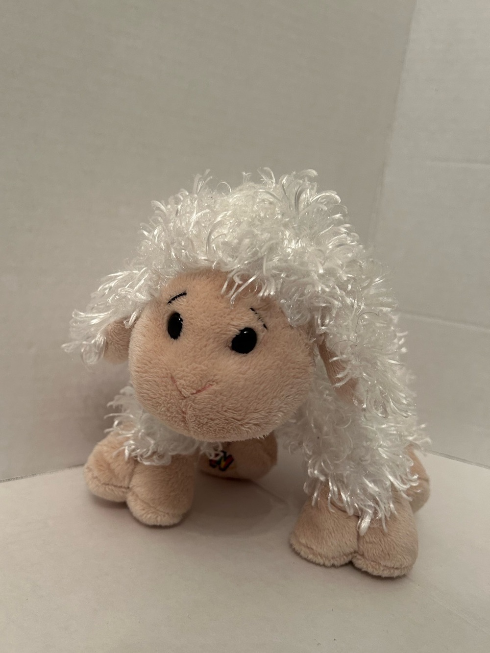 Ganz Webkinz Lil Kinz Lamb White plush